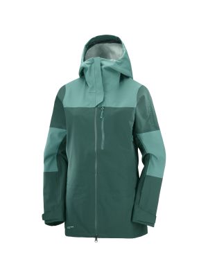 Куртка Salomon Stance 3L женская зеленый