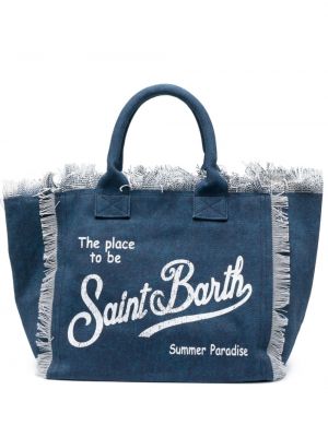 Strandtasche mit print Mc2 Saint Barth