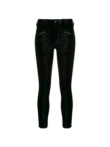 Obcisłe spodnie skinny fit J-brand czarne