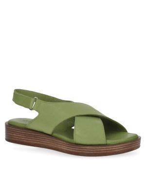 Sandały Caprice zielone