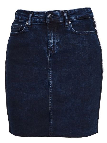 Spódnica jeansowa Guess niebieska