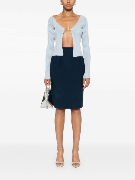 Pouzdrová sukně Givenchy Pre-owned modré