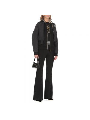 Sweatjacke mit print Versace Jeans Couture schwarz
