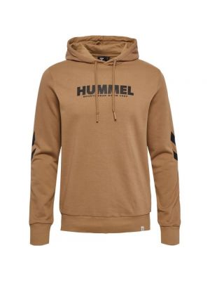 Bluza z kapturem Hummel brązowa