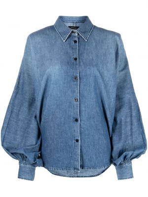 Camicia jeans Made In Tomboy, blu
