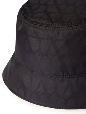 Mütze mit print Valentino Garavani schwarz