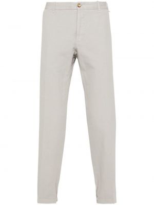 Pantalon slim plissé Incotex gris