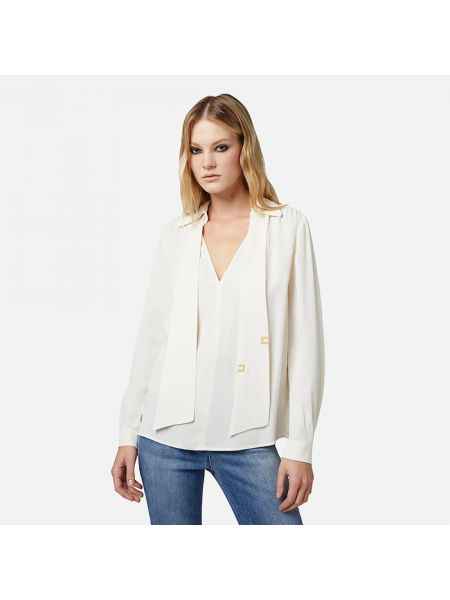 Camisa elegante Elisabetta Franchi blanco