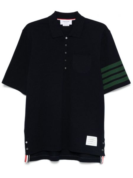 Poloshirt Thom Browne blå