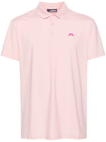 Поло тениска J.lindeberg розово