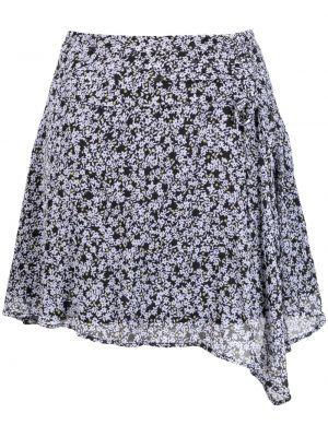 Suknja s cvjetnim printom s printom Dkny