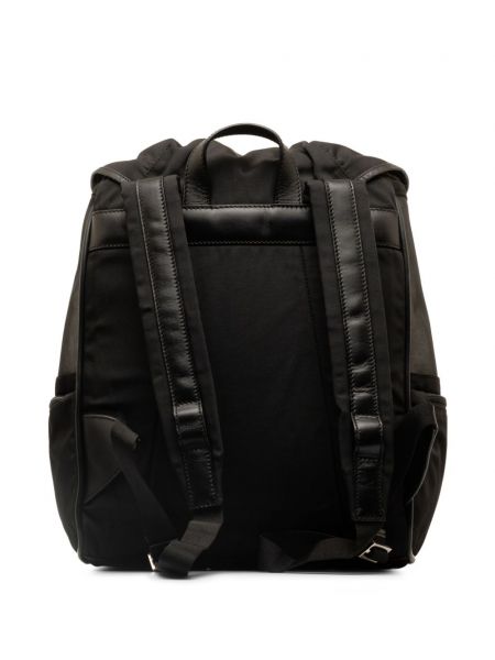 Stahovací batoh z nylonu Gucci Pre-owned černý