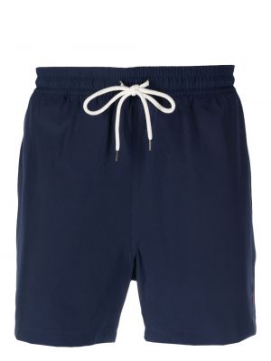 Hímzett rövidnadrág Polo Ralph Lauren kék