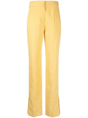 Pantaloni Jacquemus giallo