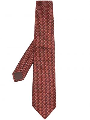 Μεταξωτή γραβάτα ζακάρ Canali