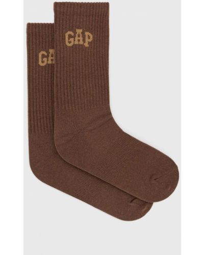 Чорапи Gap кафяво