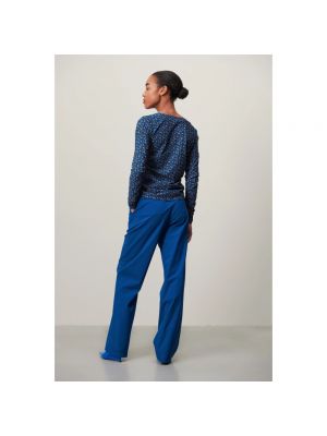 Pantalones chinos de tela jersey Jane Lushka azul