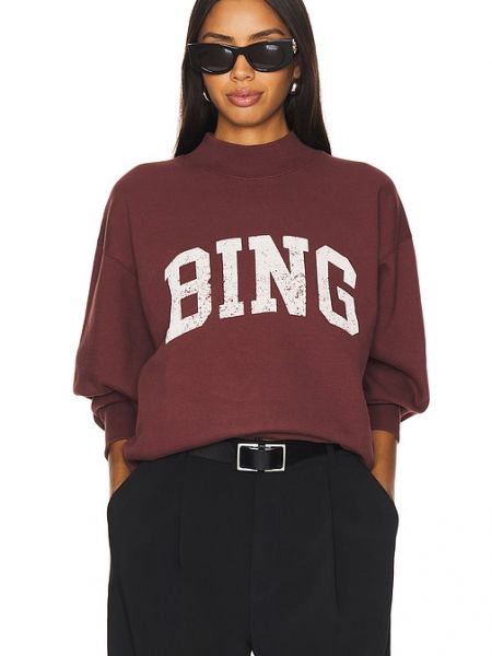 Hoodie Anine Bing bordo