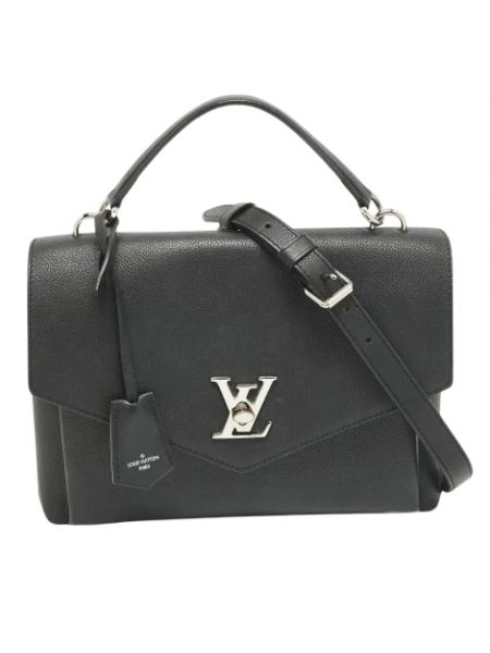Czarny body skórzany Louis Vuitton Vintage