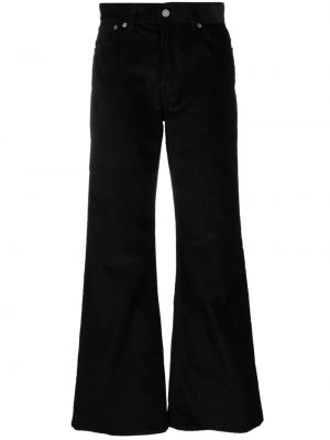 Pantaloni de catifea cord Dondup negru