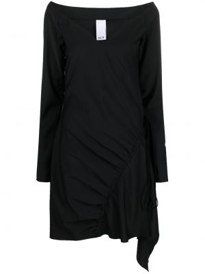 Asymetrické šaty Ac9 čierna