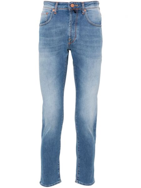 Jeans skinny taille basse slim Incotex