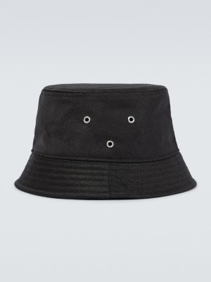Sombrero de tejido jacquard Bottega Veneta negro