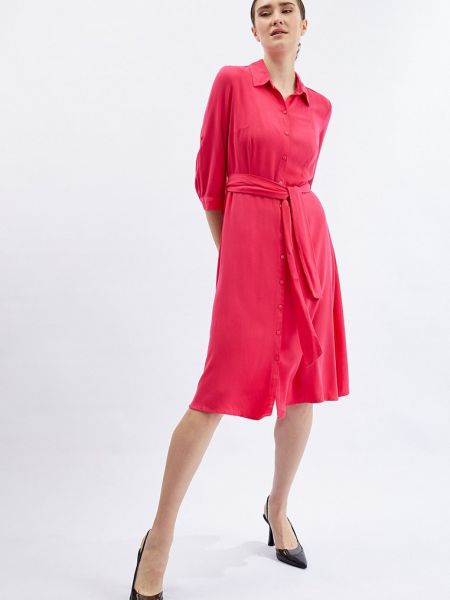 Sukienka koszulowa Orsay różowa