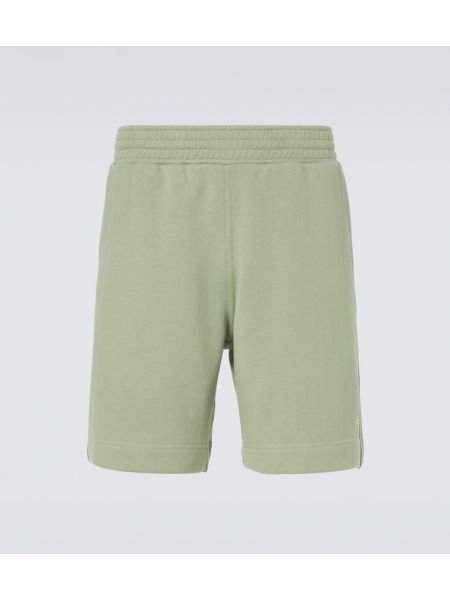 Bermudashorts i fleece i bomuld Givenchy grøn