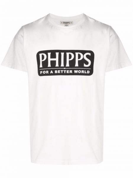 Camiseta con estampado Phipps blanco