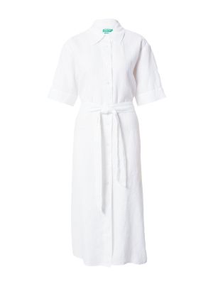 Φόρεμα United Colors Of Benetton λευκό