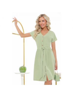 Платье DStrend, муслин, 44 зеленый