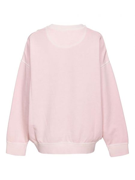 Sweatshirt aus baumwoll Pinko pink