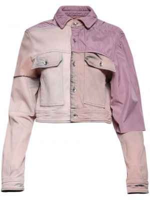 Różowa kurtka jeansowa Rick Owens