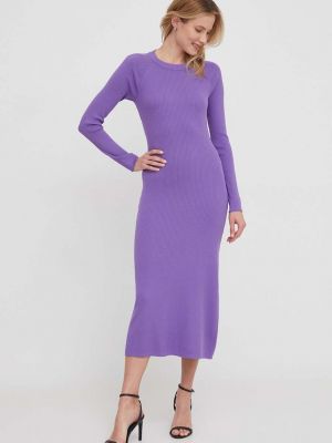 Довга сукня Sisley фіолетова
