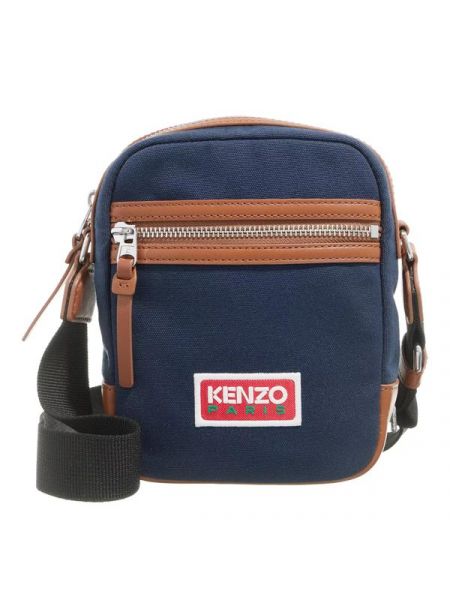 Синяя сумка через плечо Kenzo