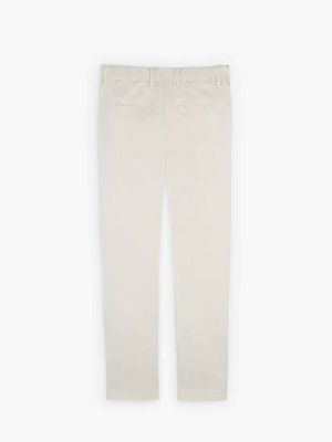 Pantaloni Scalpers alb