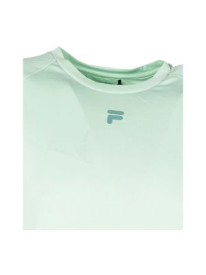 Hemd mit rundem ausschnitt Fila grün