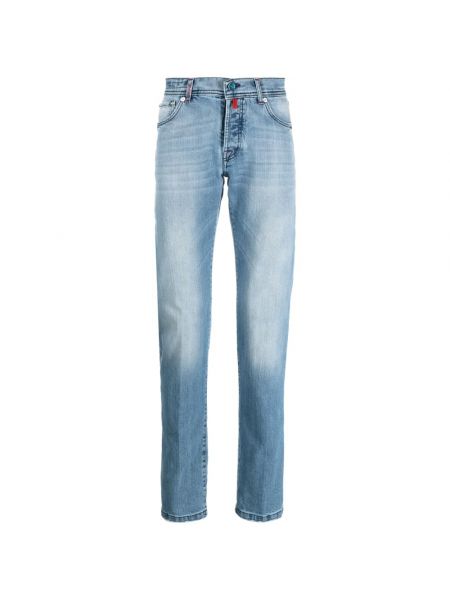 Retro straight jeans Kiton blau
