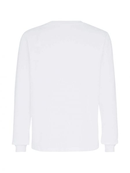 Camiseta de manga larga manga larga Ami Paris blanco