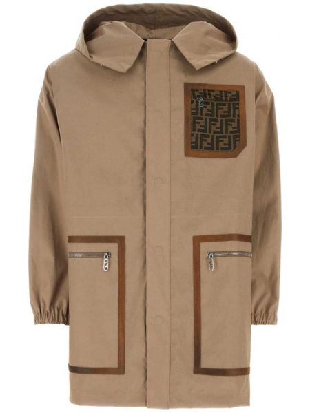 Parka Fendi brun