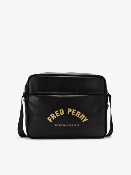 Черная сумка через плечо Fred Perry