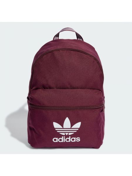 Plecak z nadrukiem Adidas Originals bordowy