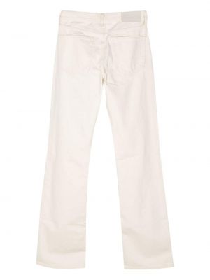 Zvonové džíny Calvin Klein stříbrné