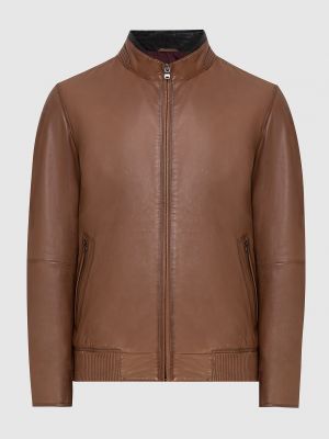 Шкіряна куртка Florentino, коричнева