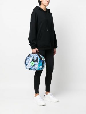 Shopper handtasche mit print Adidas By Stella Mccartney blau