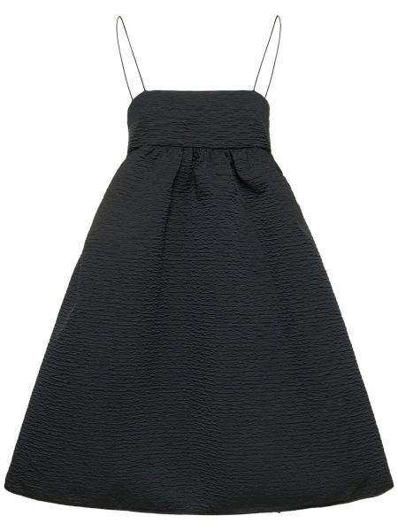 Mini šaty s kapsami Cecilie Bahnsen černé