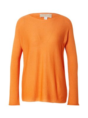 Lininis megztinis 120% Lino oranžinė
