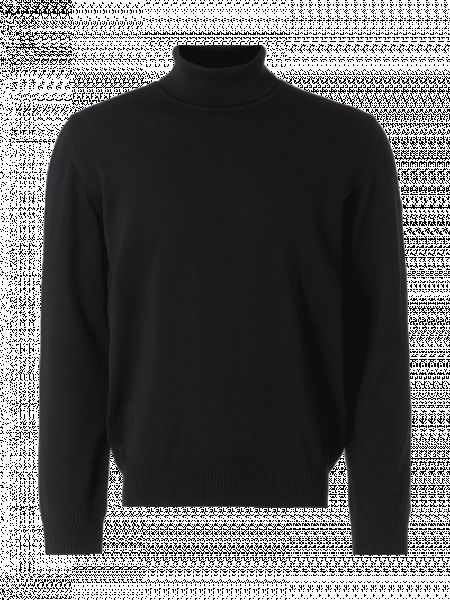 Dzianinowy sweter Maerz Muenchen czarny