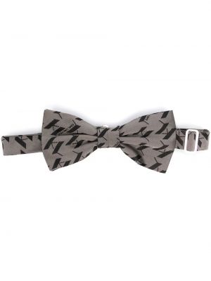 Krawat z kokardką żakardowy Karl Lagerfeld
